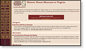 Historic House Museums in Virginia