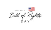 December 15th is Bill of Rights Day