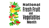 June is National Fresh Fruit and Vegetables Month